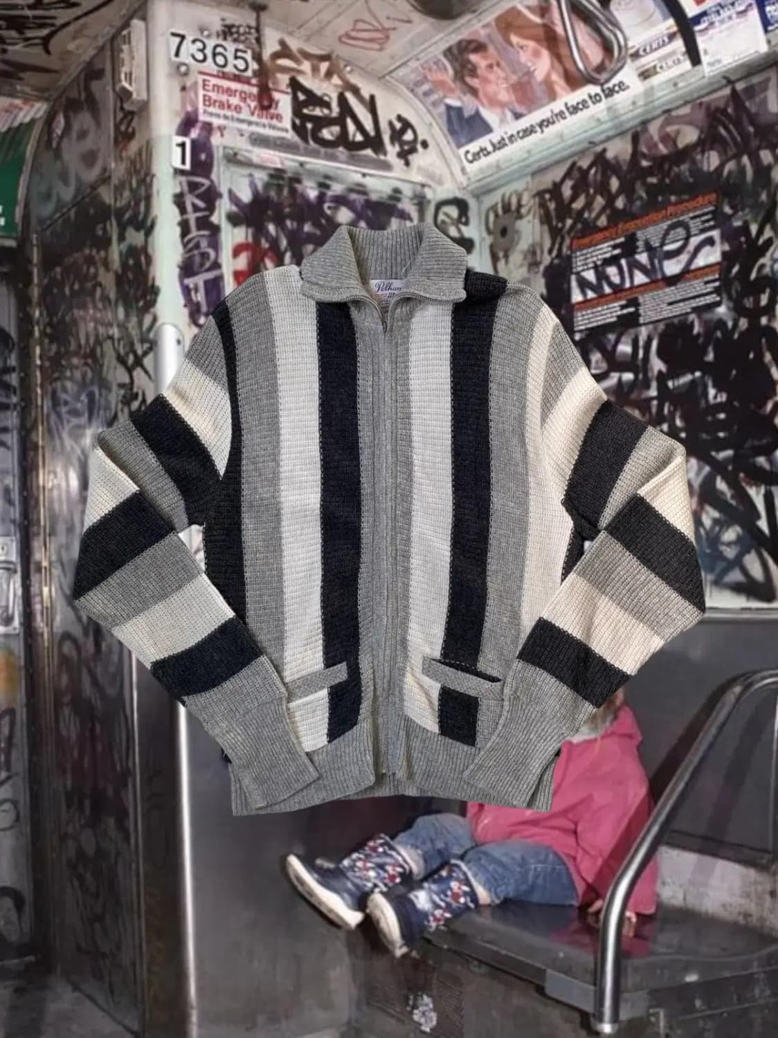 펠햄 집업 니트 (Woman L) / [AB1810] 상품이미지1