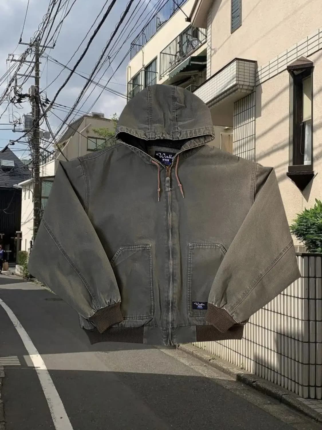 왈로 워크 웨어 후디드 워크자켓 (Man 3XL) / [AB1809] 상품이미지1