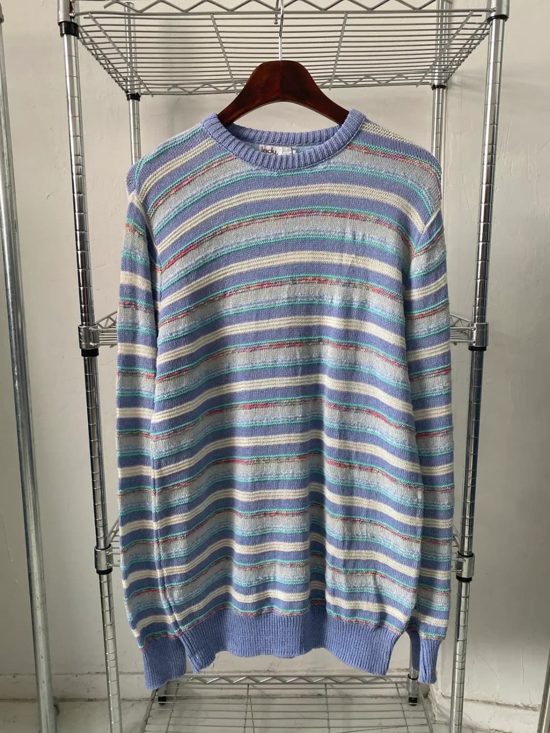 레이디갈랜드 스트라이프 패턴 니트 (Man S) / [AB1816] 상품이미지2