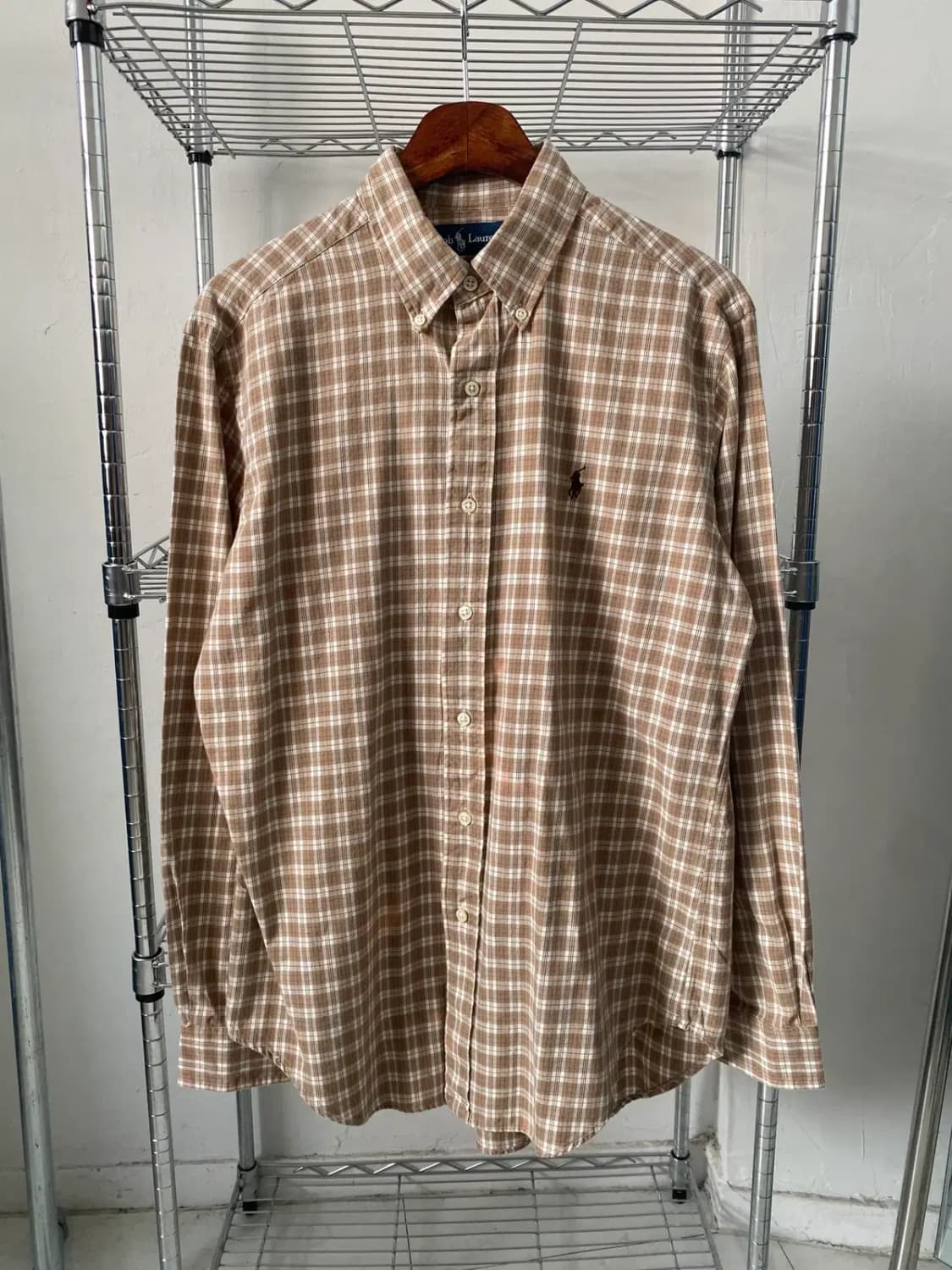 폴로 랄프로렌 클래식핏 체크 셔츠 (Woman L) / [AB1819] 상품이미지2