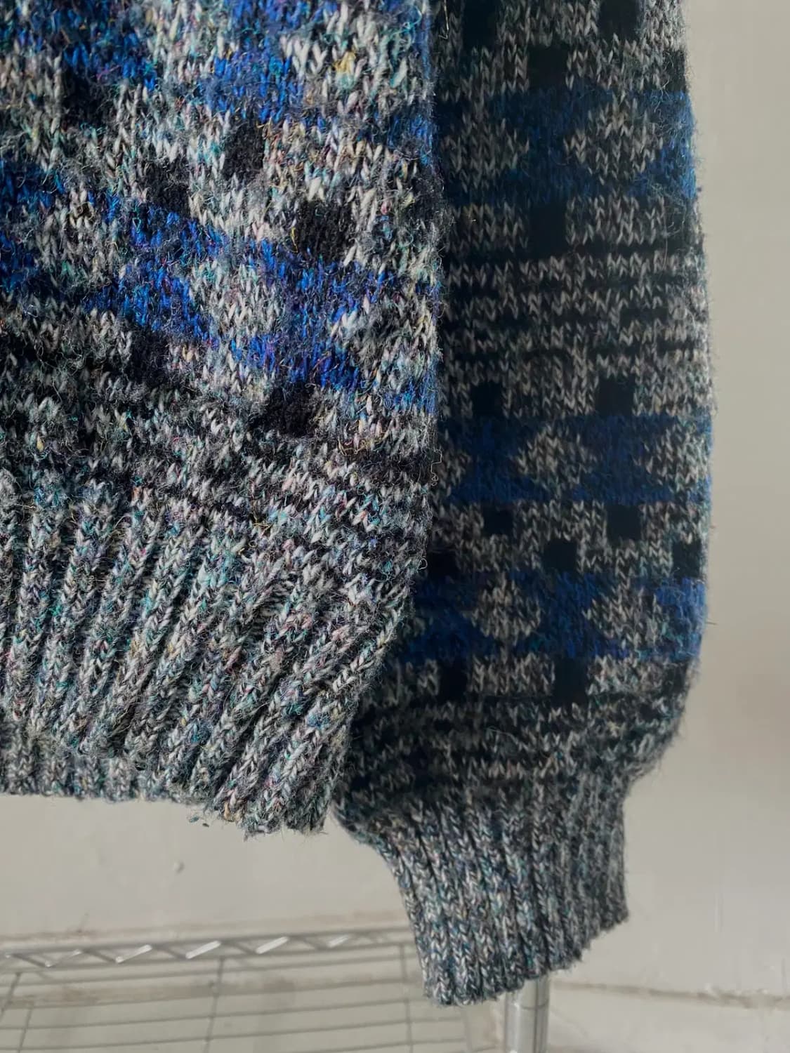 소스탄자 패턴 니트 가디건 (Man XL) / [AB1827] 상품이미지3