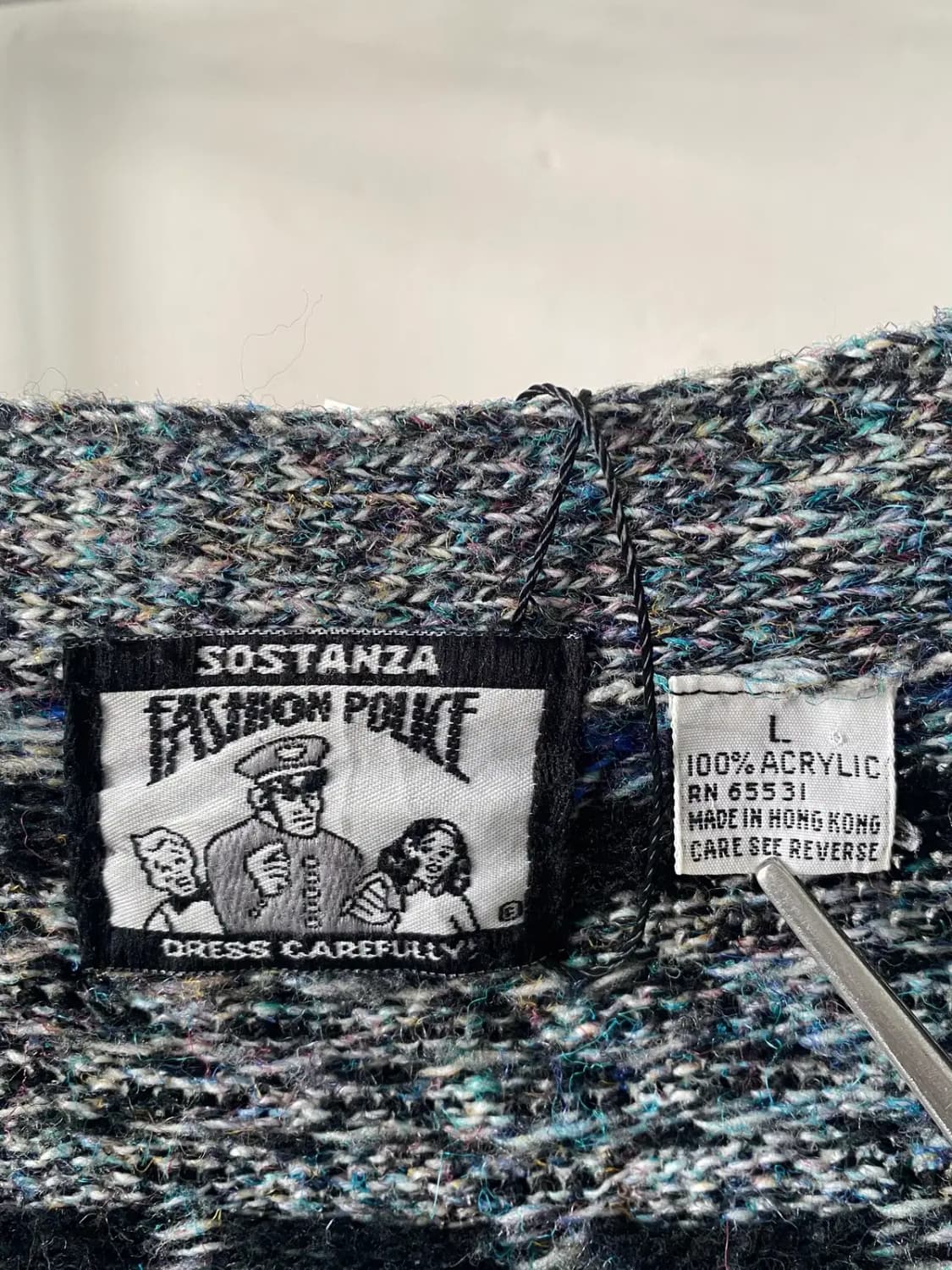 소스탄자 패턴 니트 가디건 (Man XL) / [AB1827] 상품이미지4