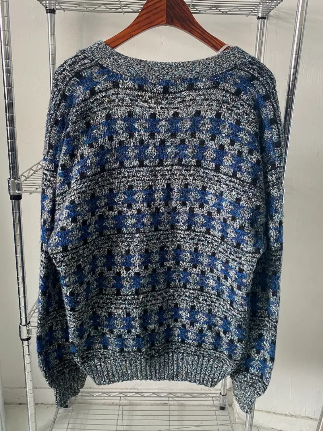 소스탄자 패턴 니트 가디건 (Man XL) / [AB1827] 상품이미지5