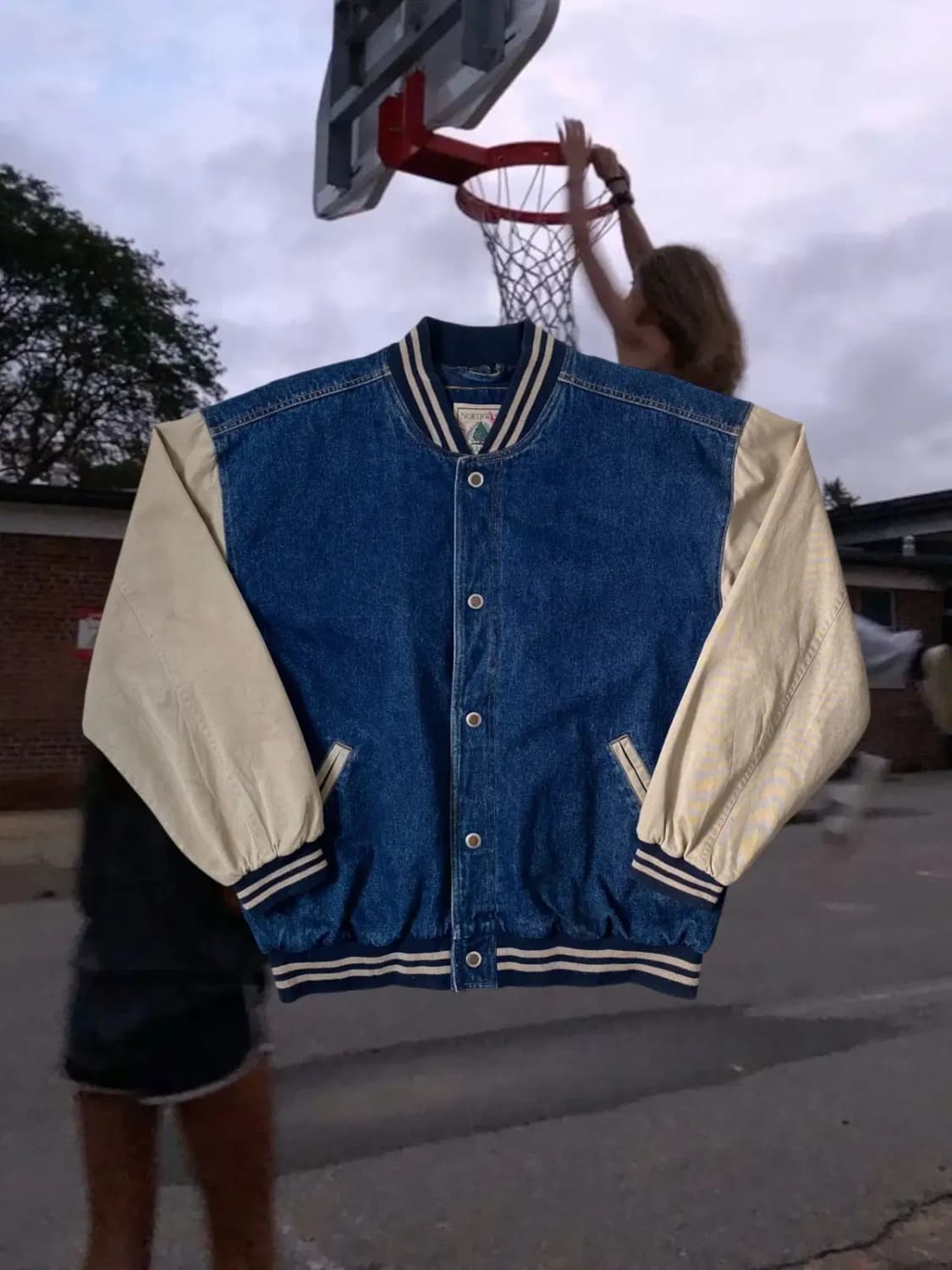 노스웨스트 테리토리 데님 바시티자켓 (Man 2XL) / [AB1830] 상품이미지1