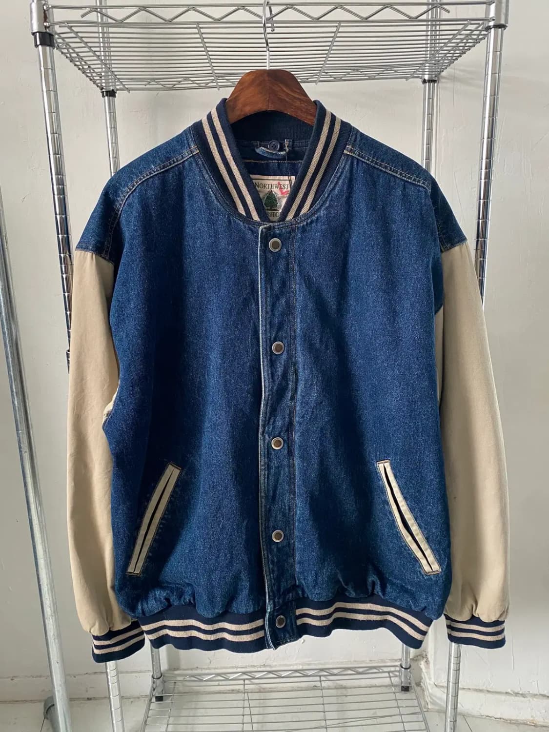 노스웨스트 테리토리 데님 바시티자켓 (Man 2XL) / [AB1830] 상품이미지2