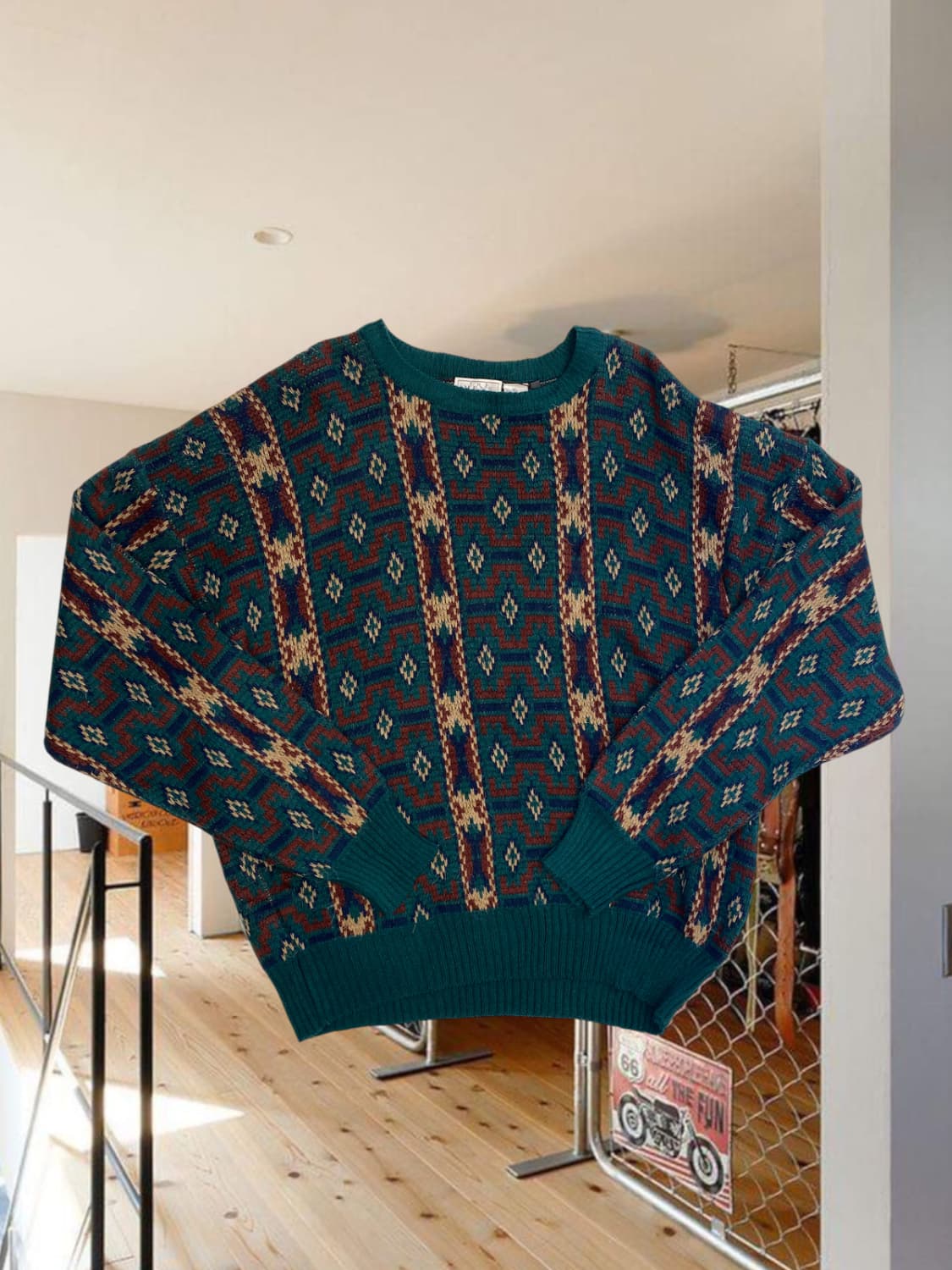 빈티지 패턴 니트 (Man XL) / [AB1836] 상품이미지1