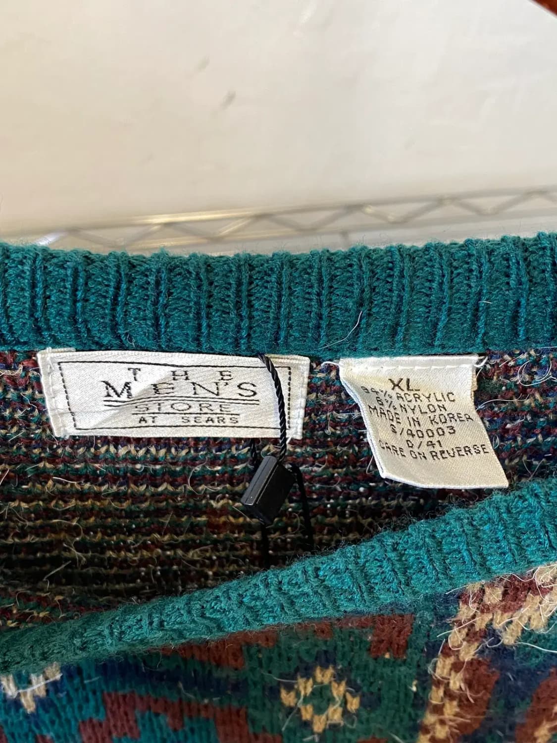 빈티지 패턴 니트 (Man XL) / [AB1836] 상품이미지4