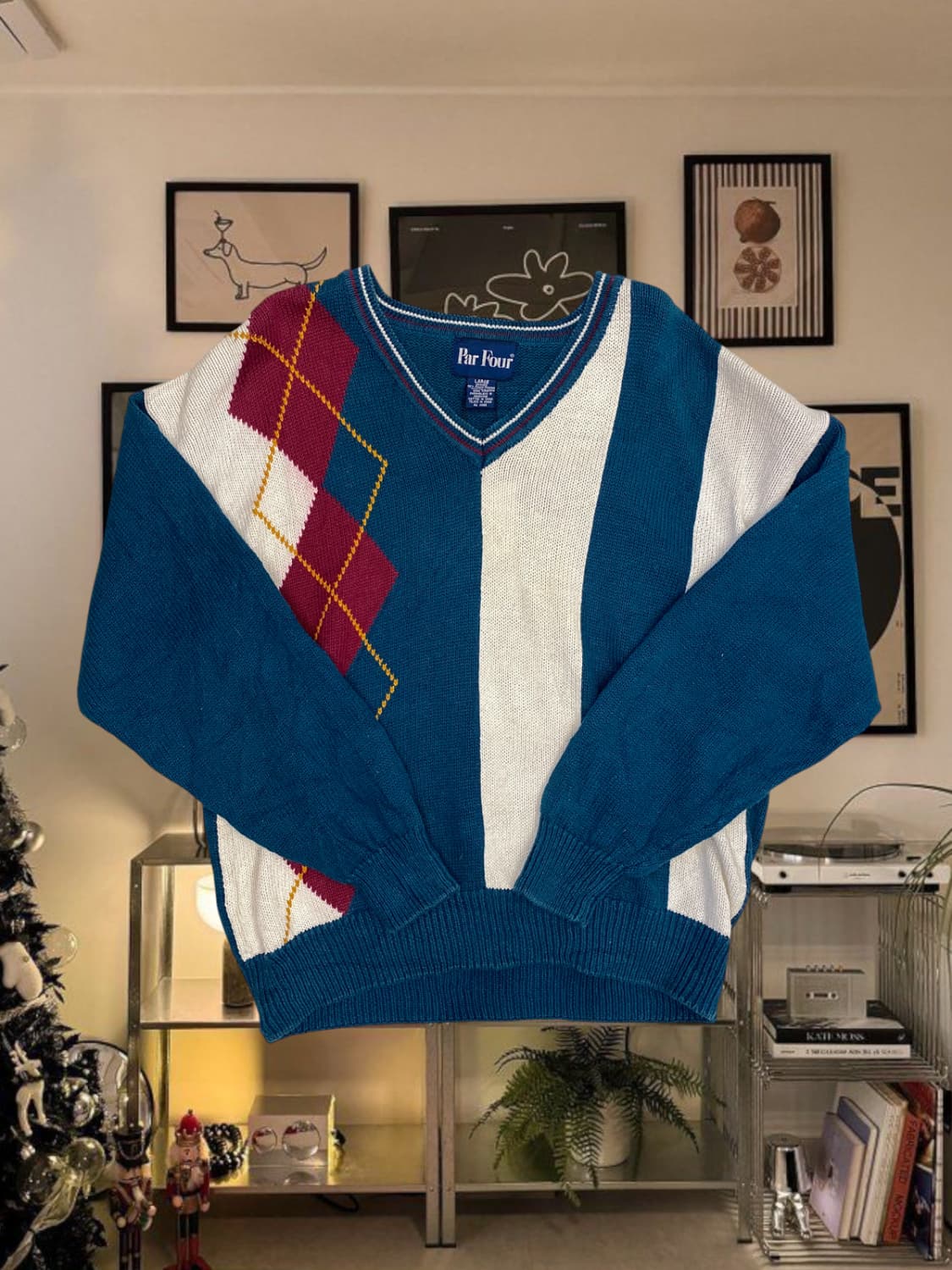 빈티지 패턴 니트 (Man L) / [AB1845] 상품이미지1