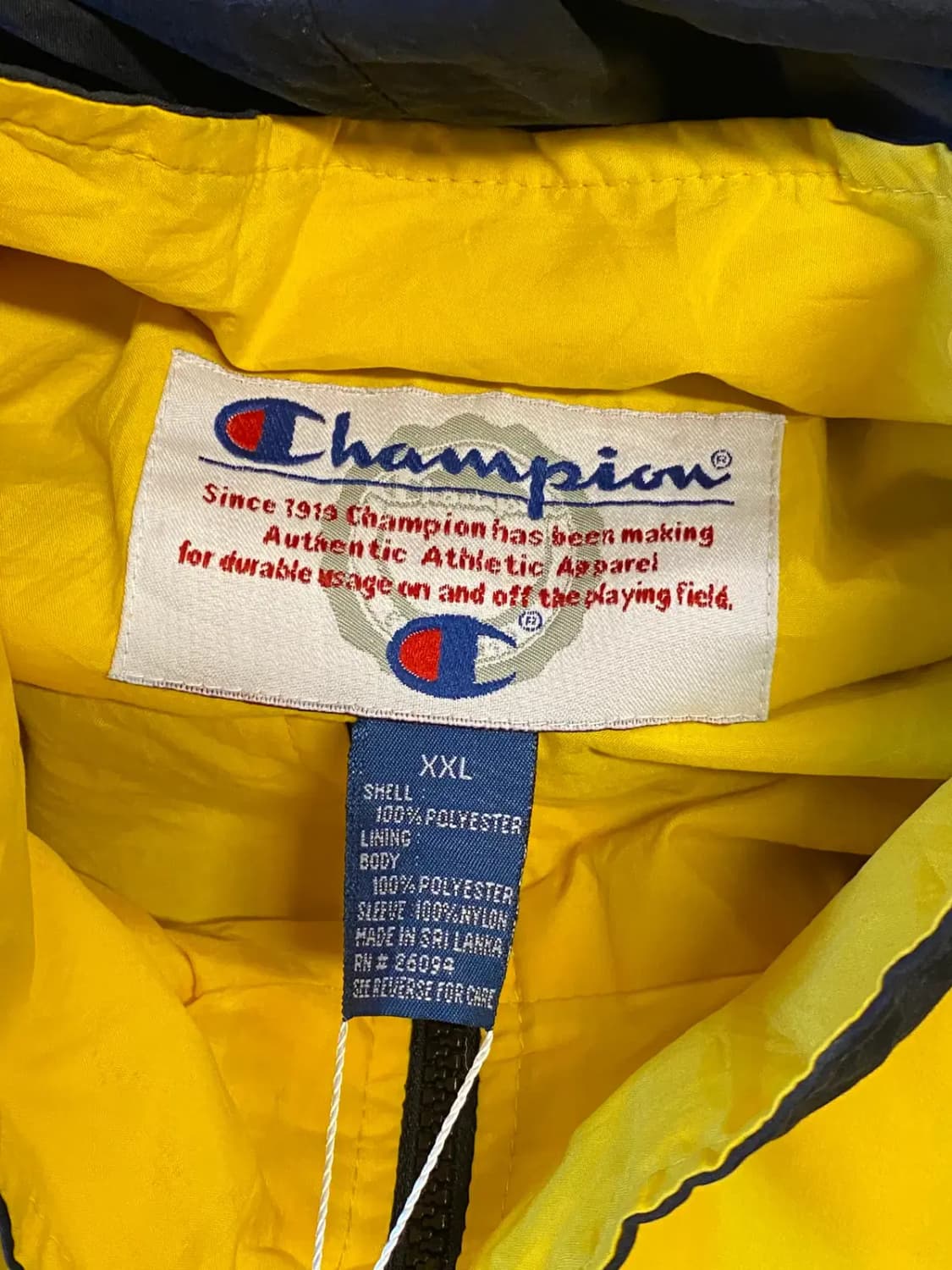 챔피온 후드 바람막이 자켓 (Man 3XL) / [AA1355] 상품이미지4