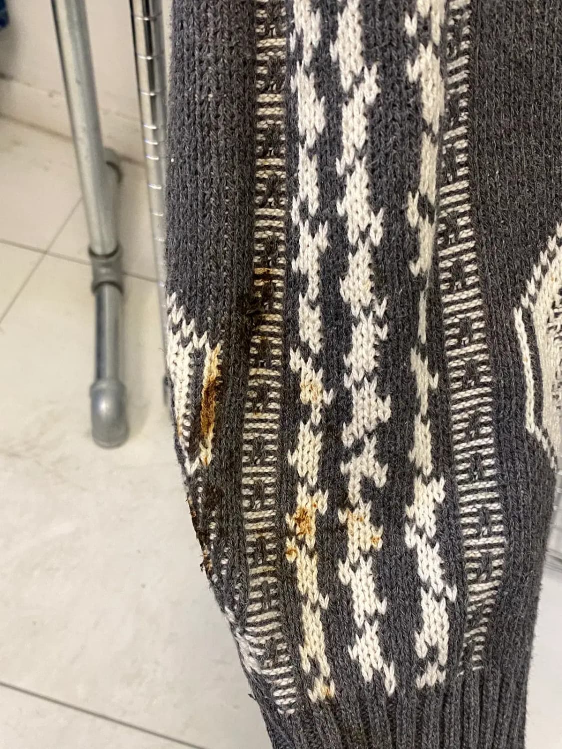 빈티지 패턴 니트 (Man L) / [AB1846] 상품이미지6