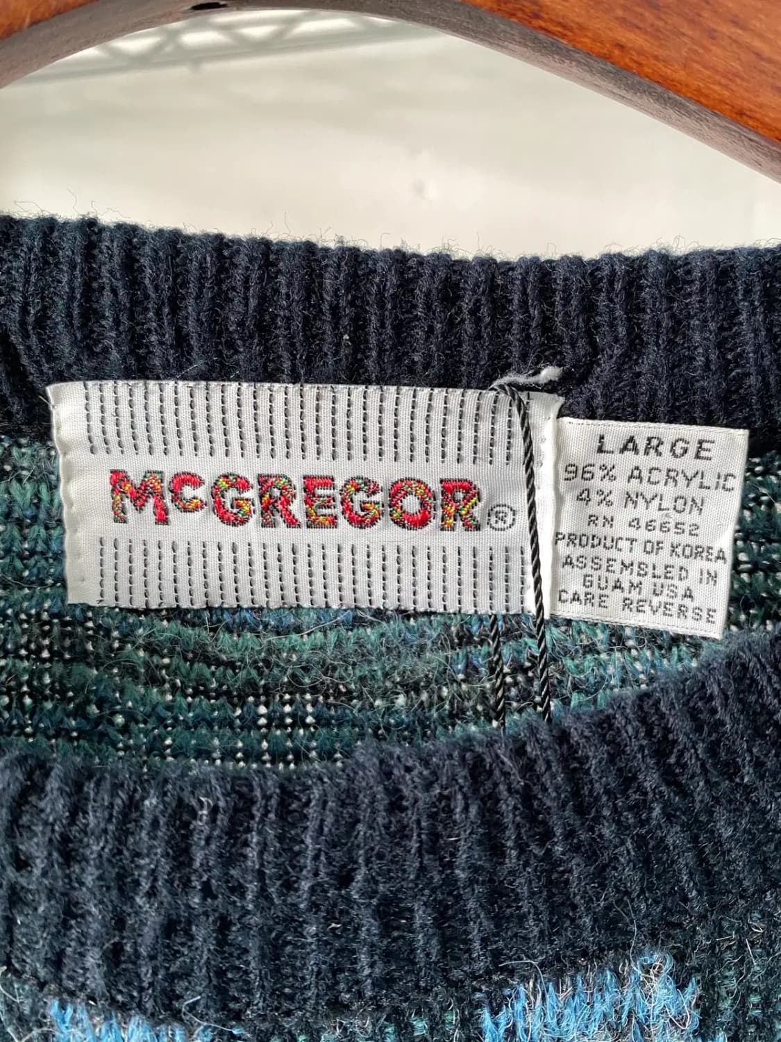 맥그리거 패턴 니트 (Man M) / [AB1848] 상품이미지4
