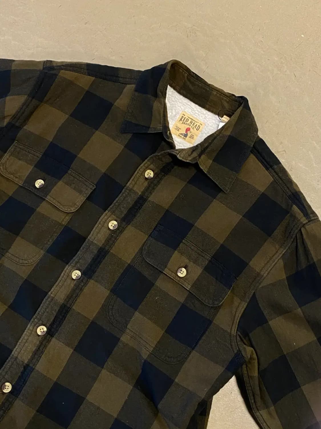 빈티지 플란넬 체크 셔츠 자켓 (Man XL) / [AA1357] 상품이미지2