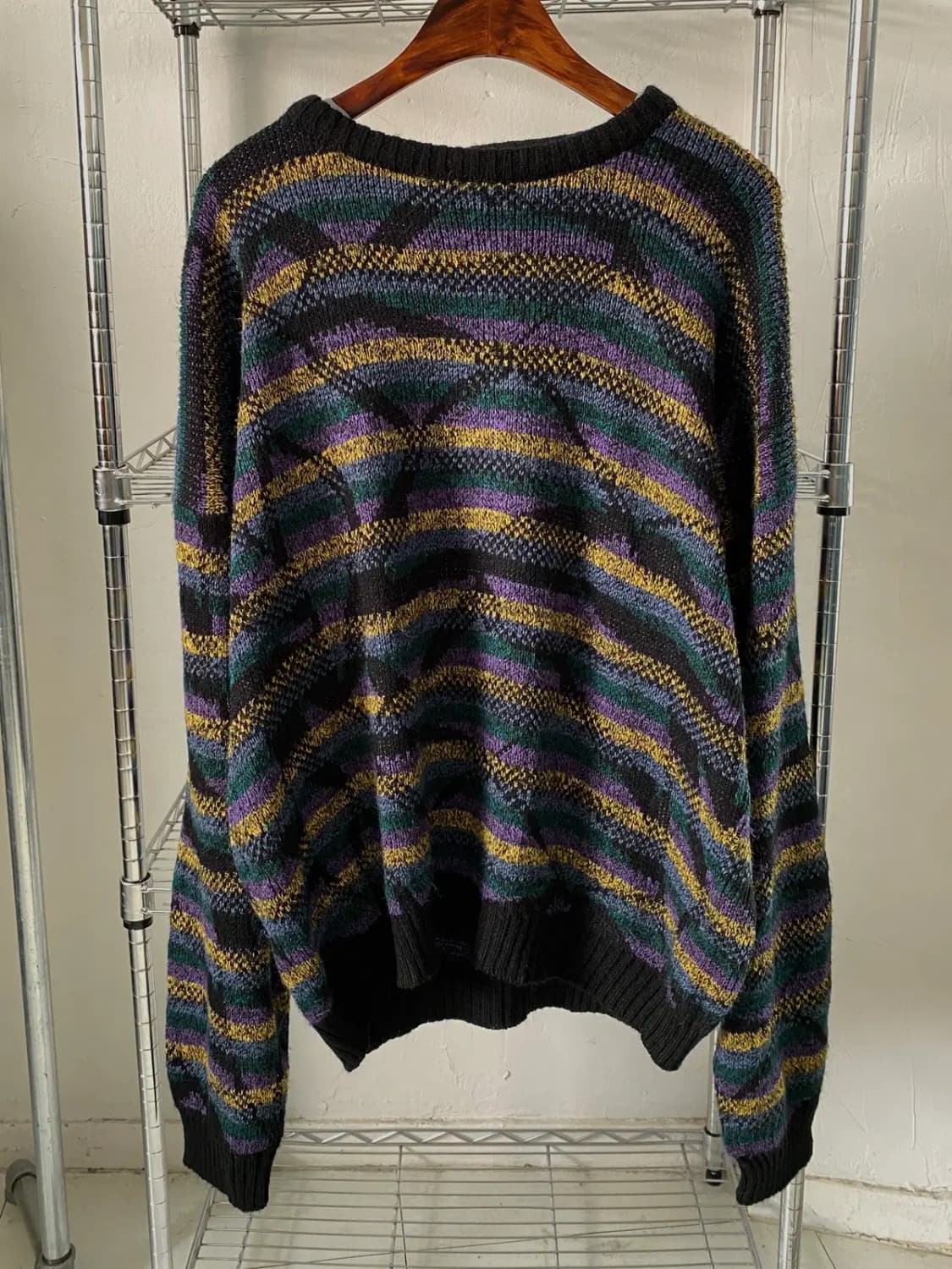 스웨터 커넥션 패턴 니트 (Man 3XL) / [AB1856] 상품이미지2