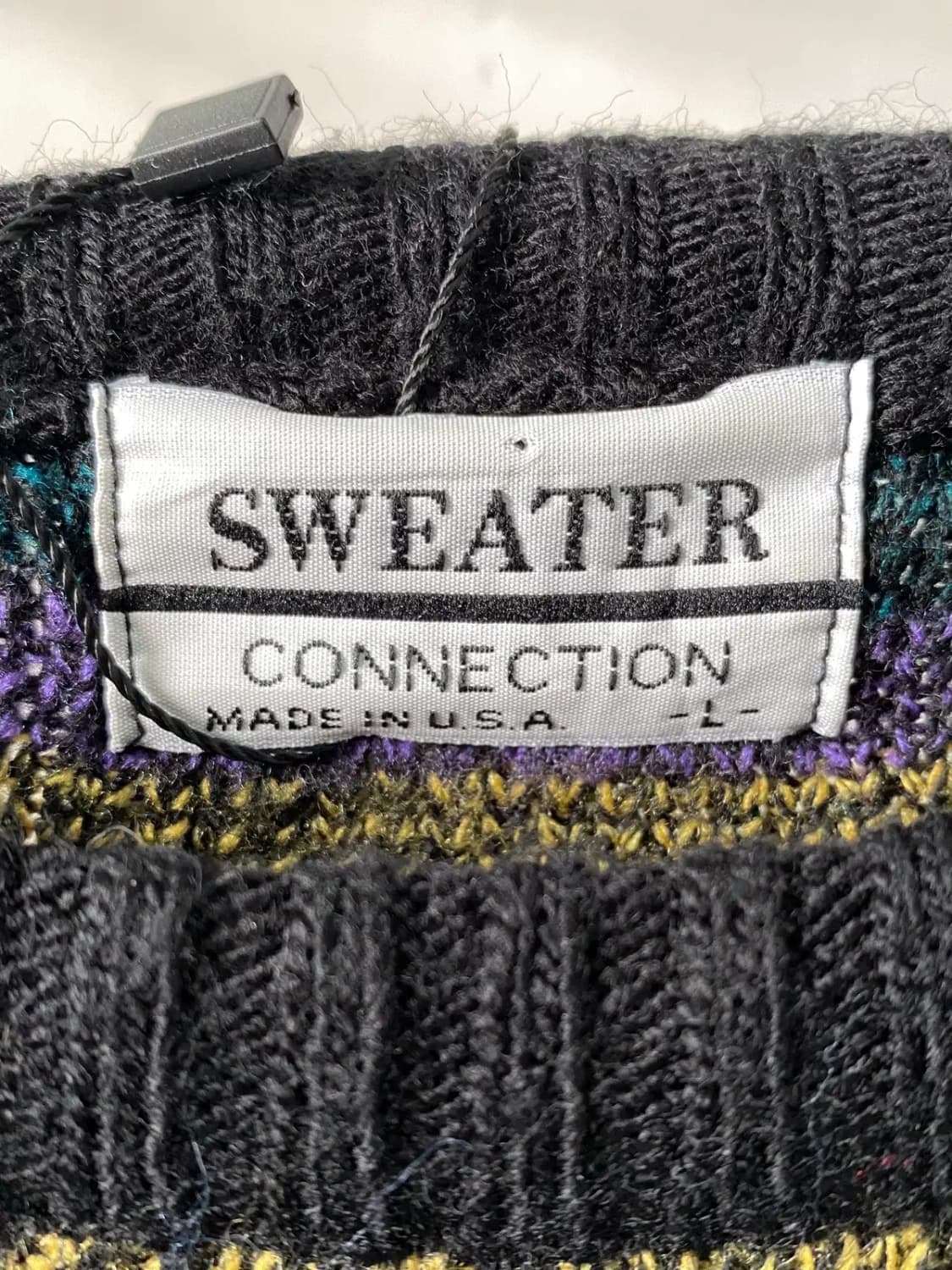 스웨터 커넥션 패턴 니트 (Man 3XL) / [AB1856] 상품이미지4