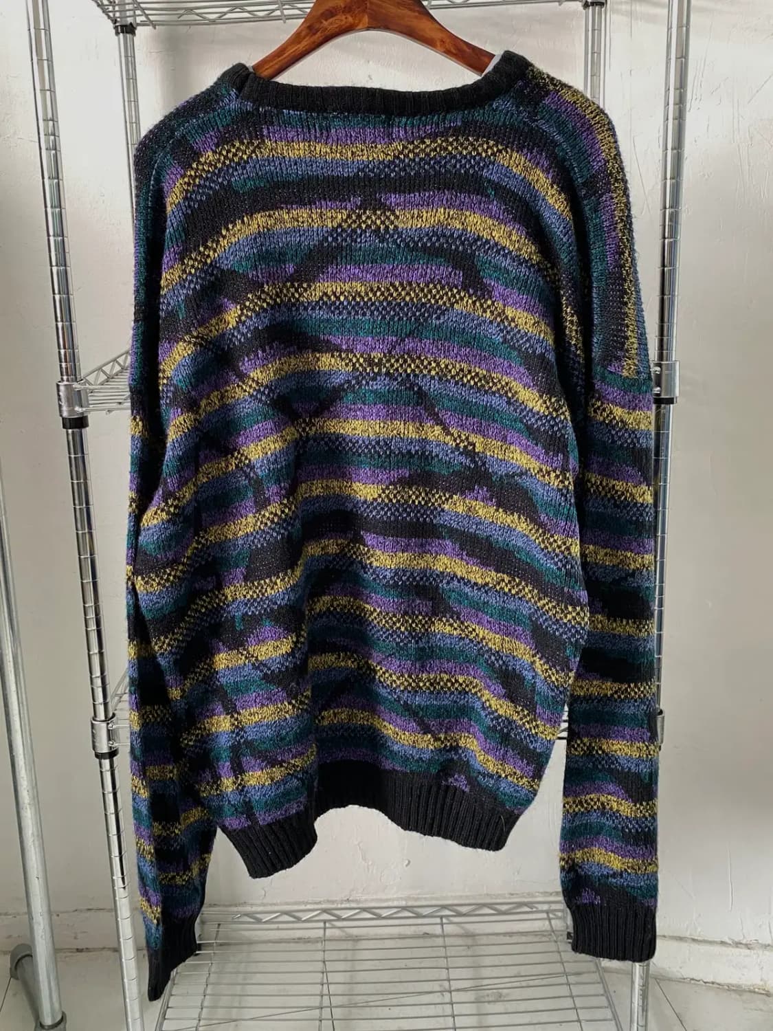 스웨터 커넥션 패턴 니트 (Man 3XL) / [AB1856] 상품이미지5