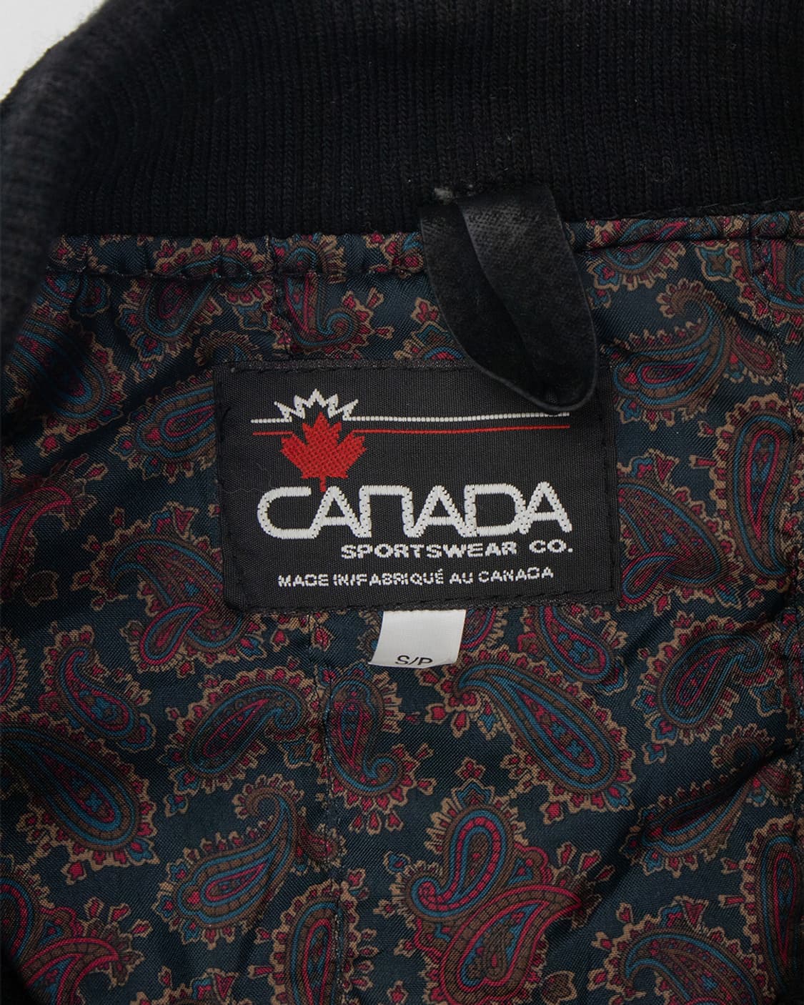 캐나다 울 레더 레이싱 바시티 자켓 상품이미지6