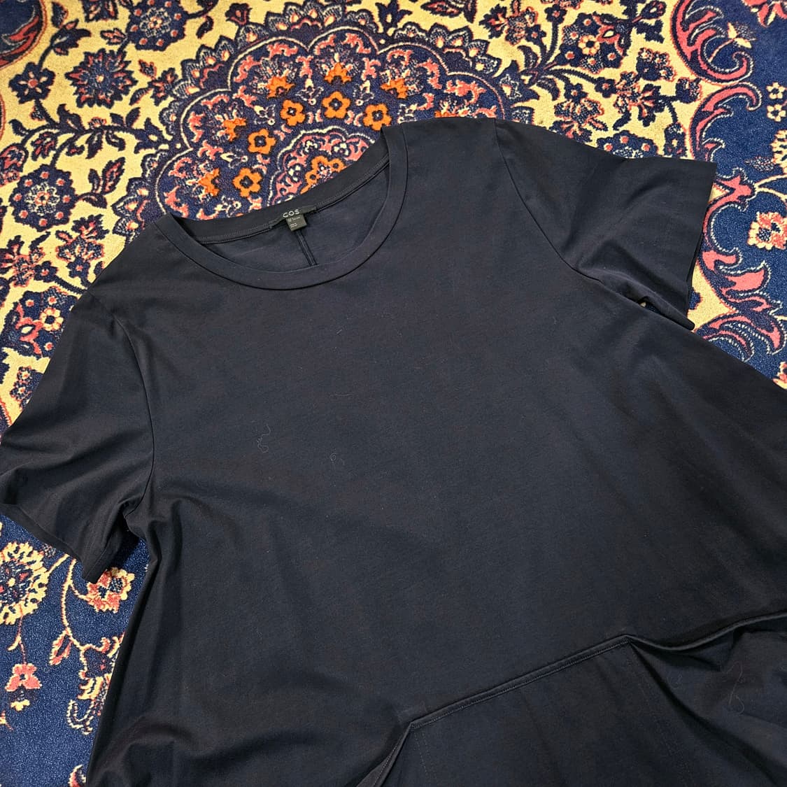 코스(COS) 네이비 타이드 포켓 원피스 L size 상품이미지3