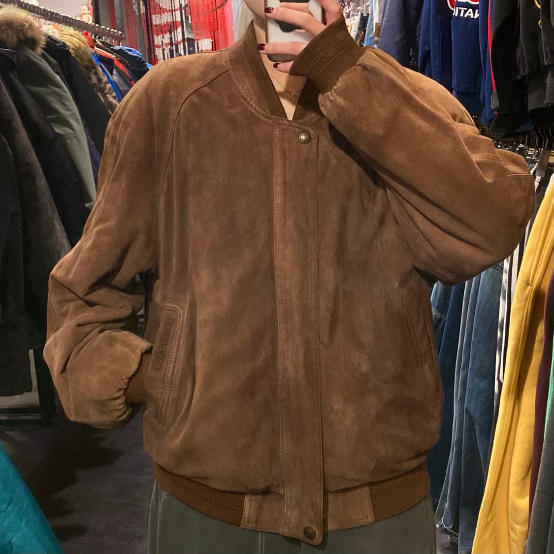 [IM]런던포그 양가죽 100 스웨이드 자켓 상품이미지3