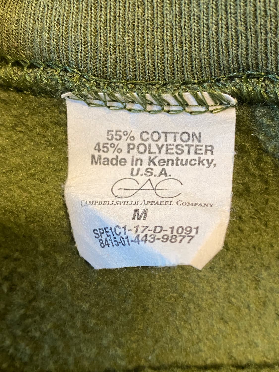 밀리터리 맨투맨 티셔츠 (Man L) AA1280 상품이미지5