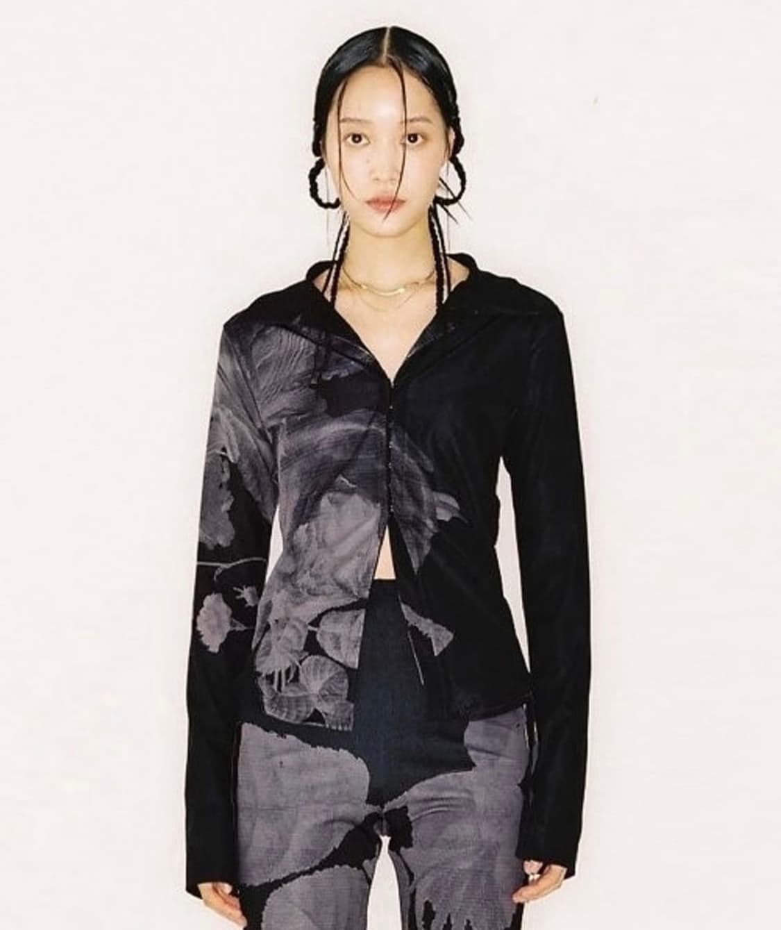 나체 프린팅 셔츠 상품이미지1