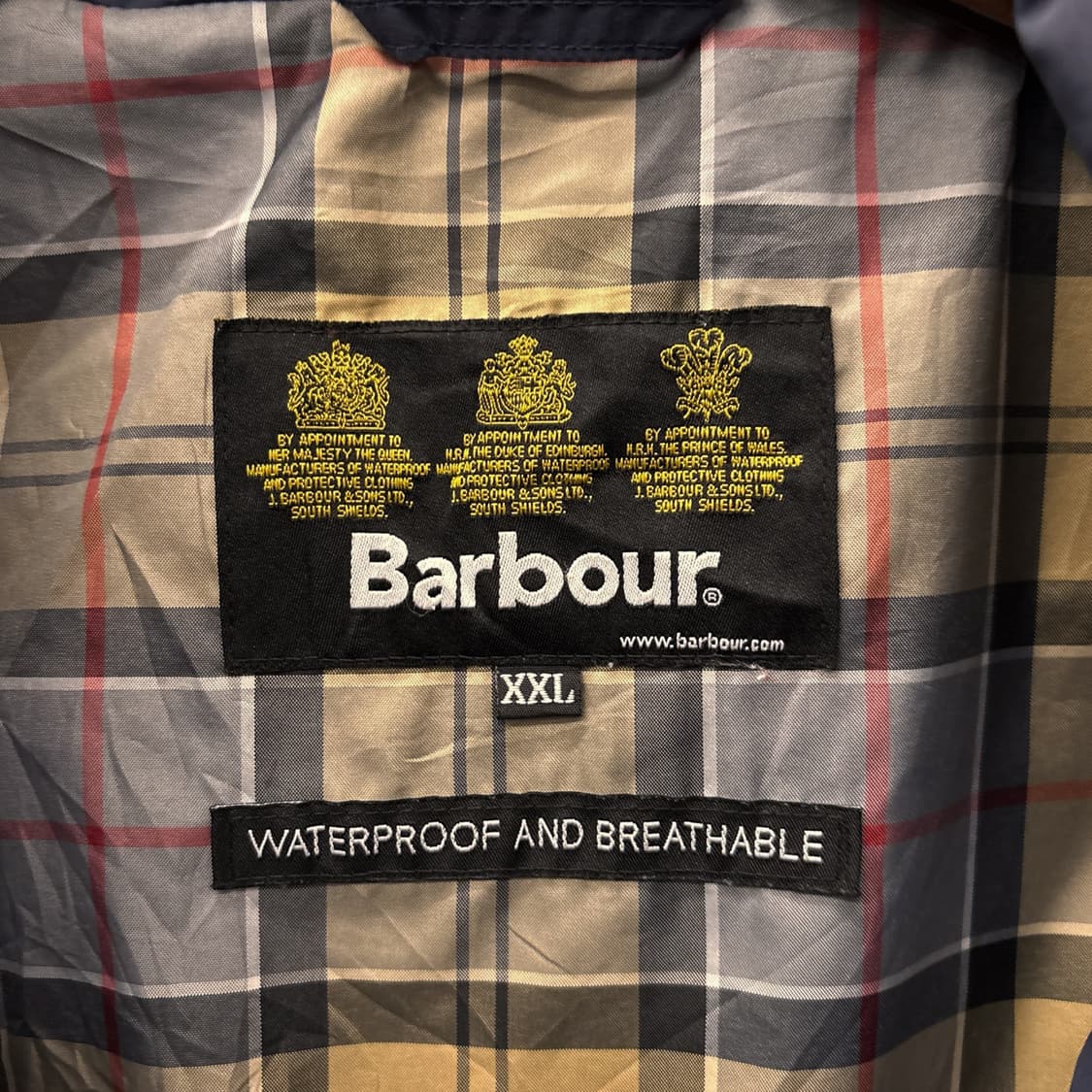 바버 엠블 유틸리티 시티포켓 워터프루프 자켓 잉키블루 N968 상품이미지8