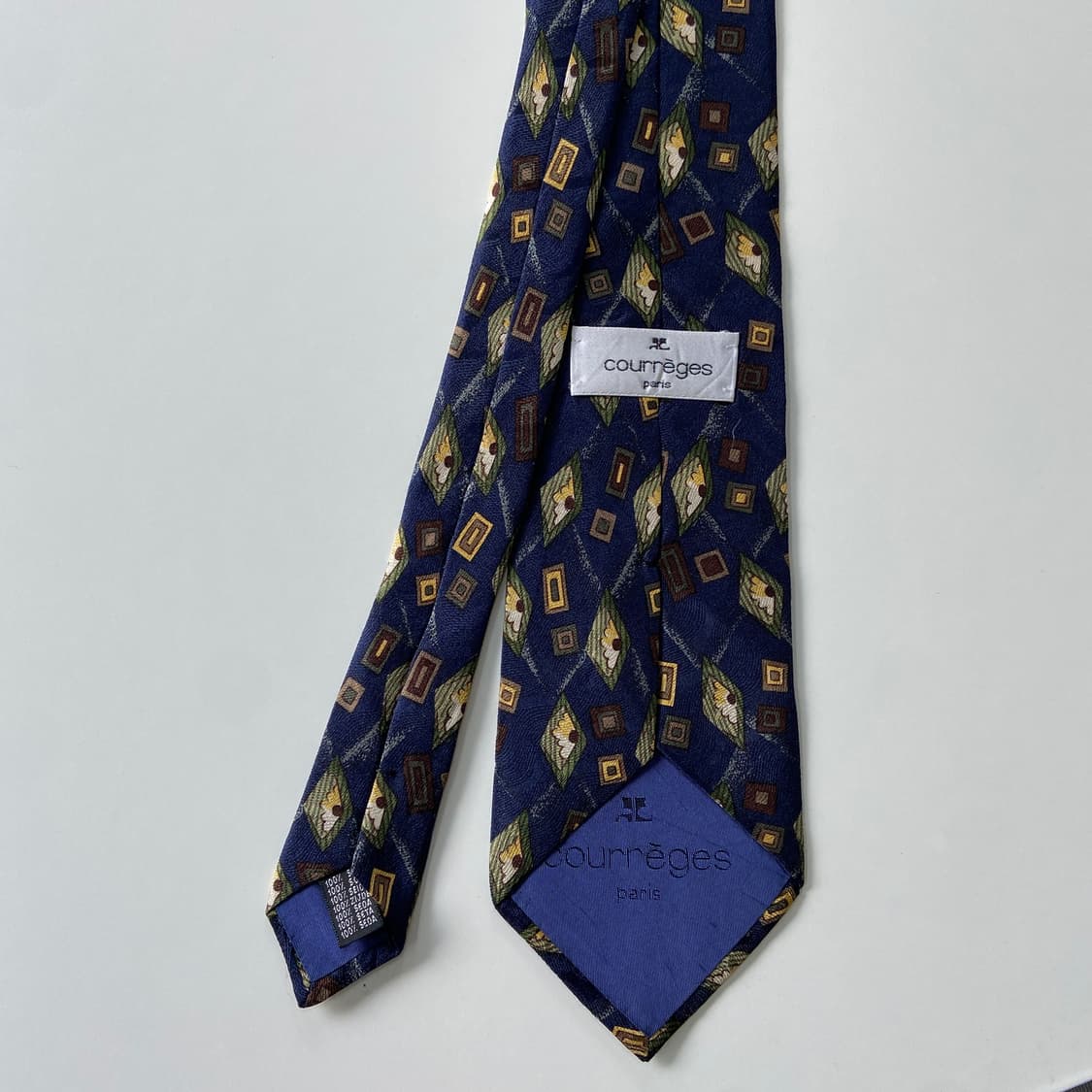 꾸레쥬 정품 명품 넥타이 (COURREGES) 상품이미지3