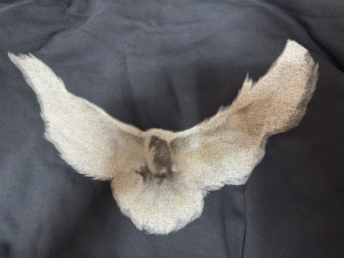 이지 갭 엔지니어드 바이 발렌시아가 도브 후드 워시드 블랙 상품이미지4