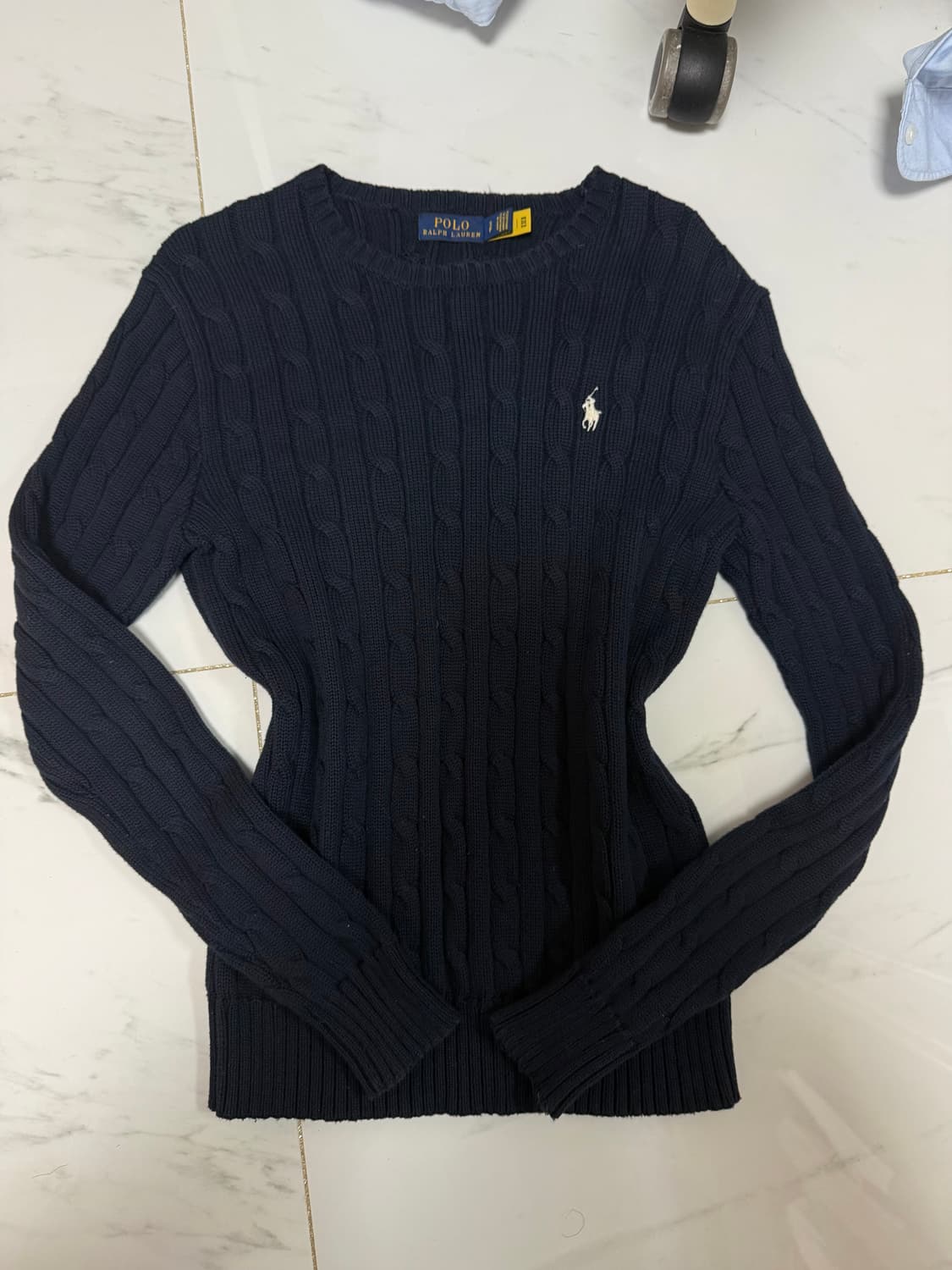 폴로 네이비 니트  상품이미지1