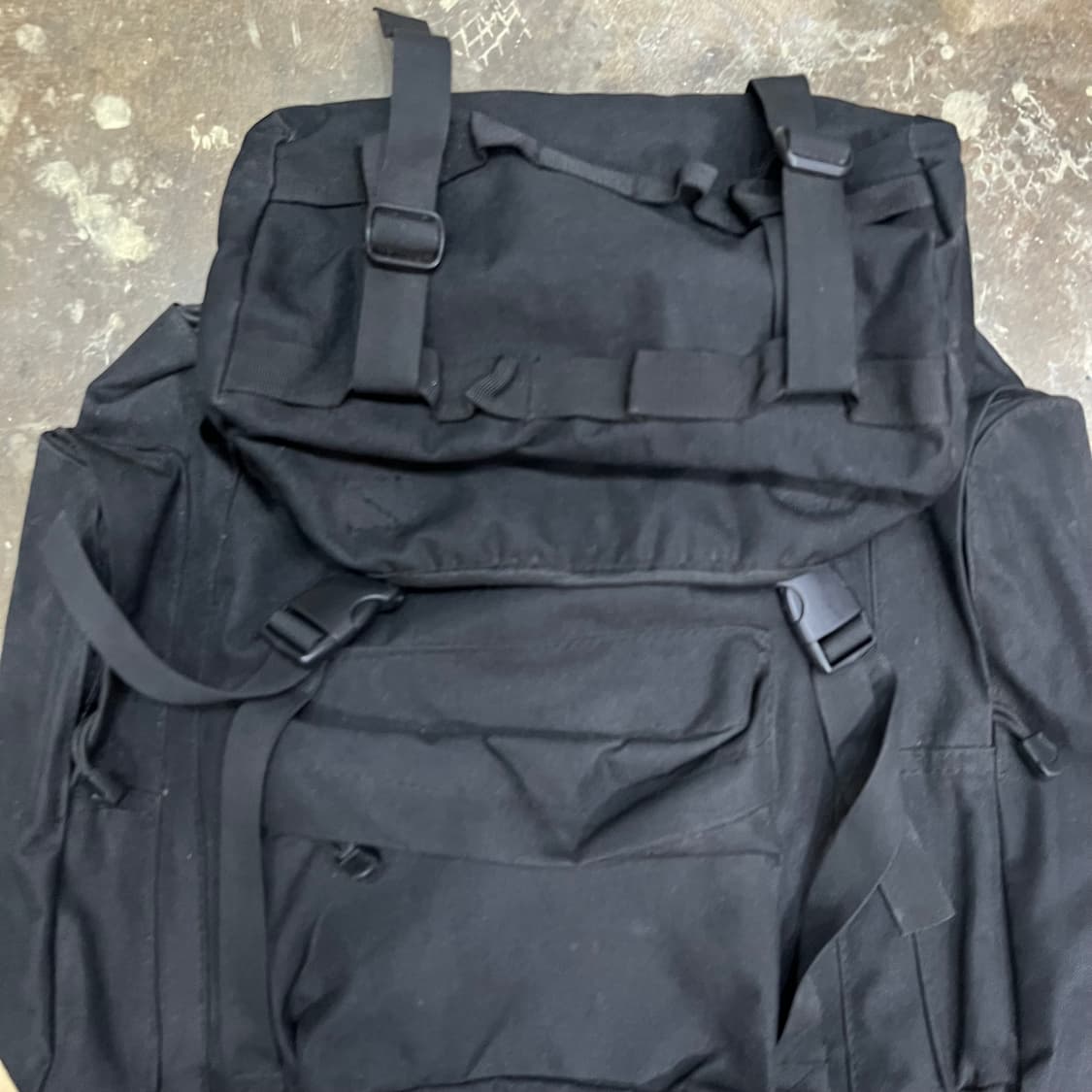 블랙 백팩킹 배낭 백팩 가방 해외여행 배낭 상품이미지2