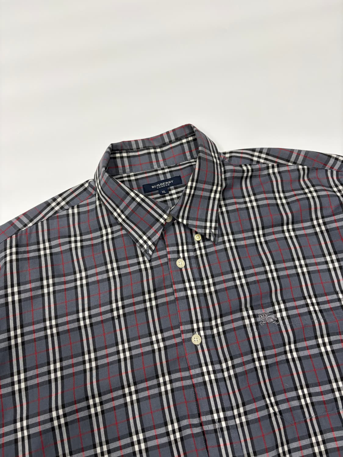 BURBERRY 버버리 아카이브 노바체크 반팔 셔츠 상품이미지2
