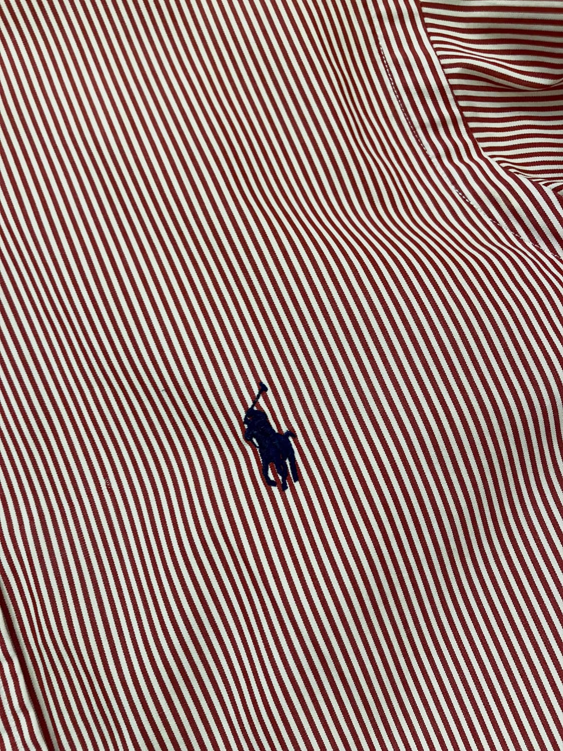 폴로 랄프로렌 스트라이프 셔츠 레드 #csz2921 상품이미지4