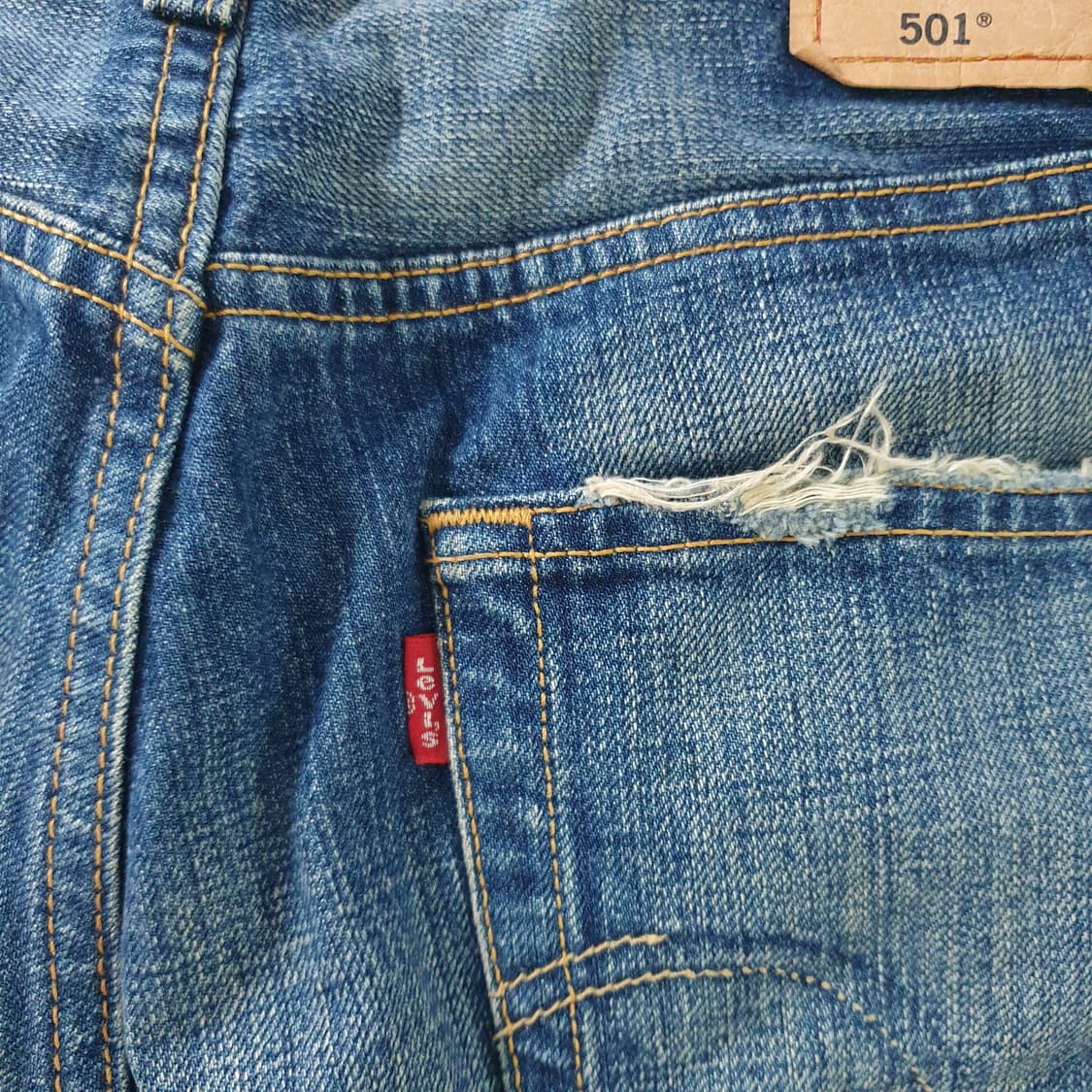 [무료배송] LEVIS 501 데님 숏팬츠 상품이미지6