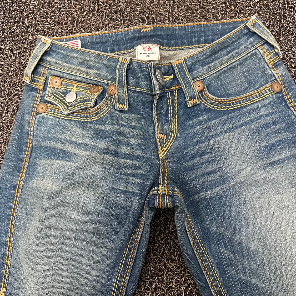 트루릴리젼 여성 부츠컷 데님 청바지 팬츠 26인치 상품이미지3