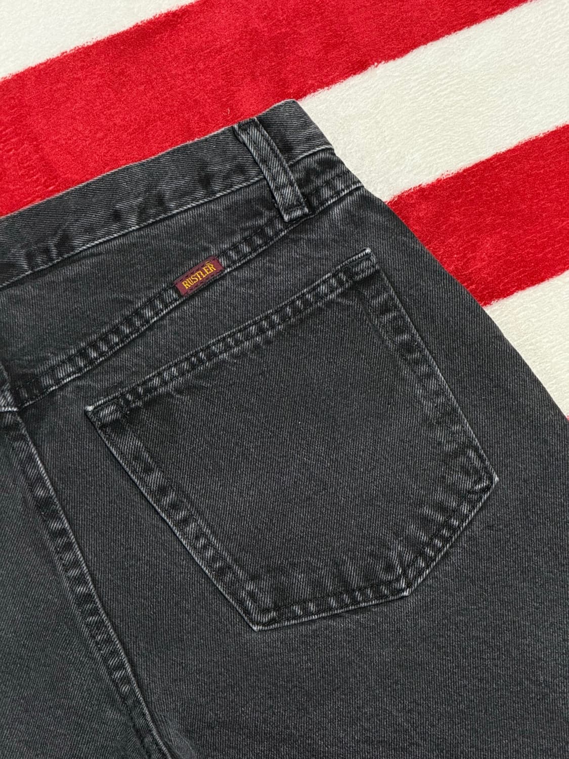 랭글러 서브브랜드 러슬러블랙진 Rustler blackjeans 블랙진 상품이미지10