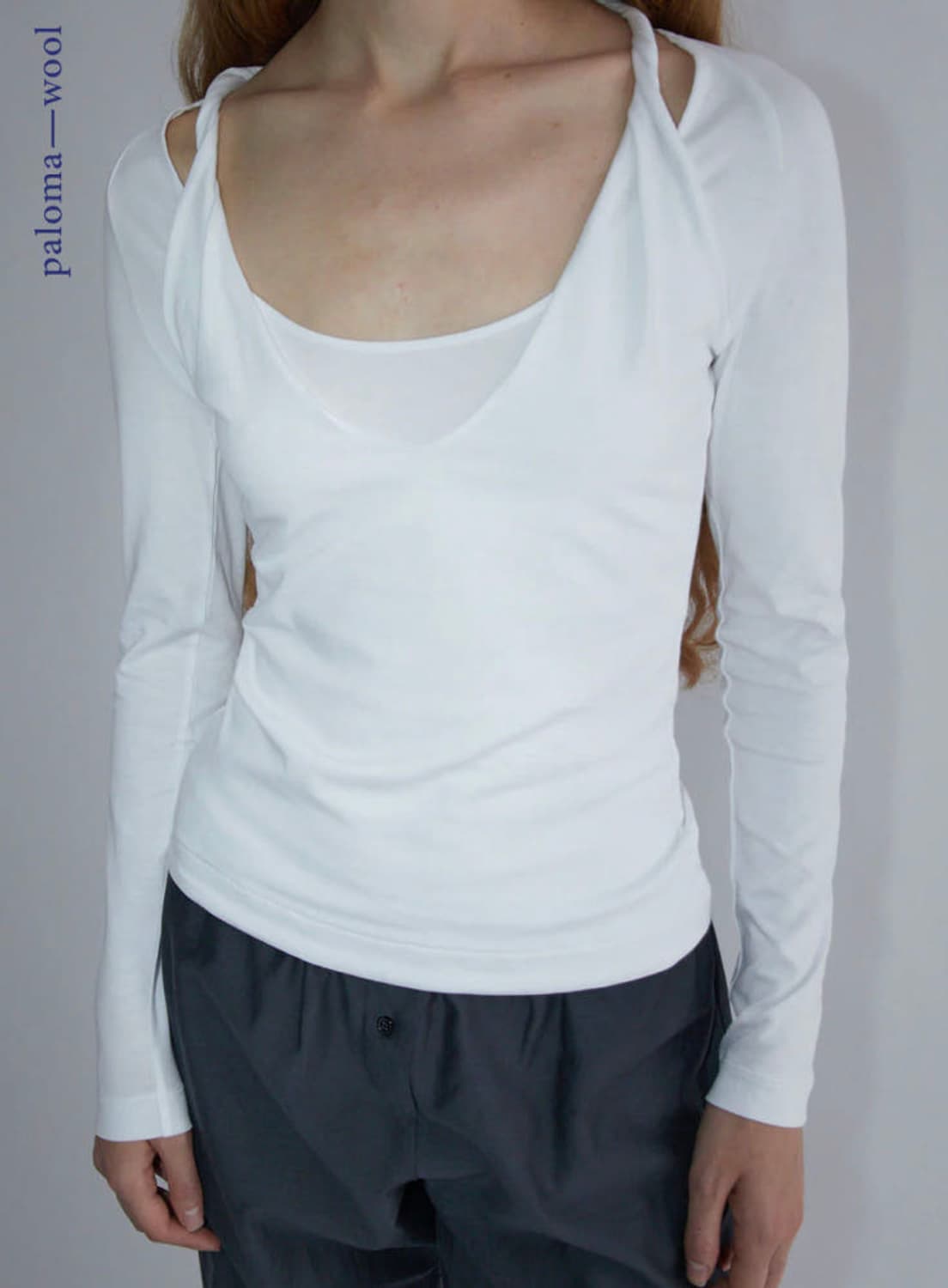 팔로마울 레이어드 티셔츠 camille 상품이미지2