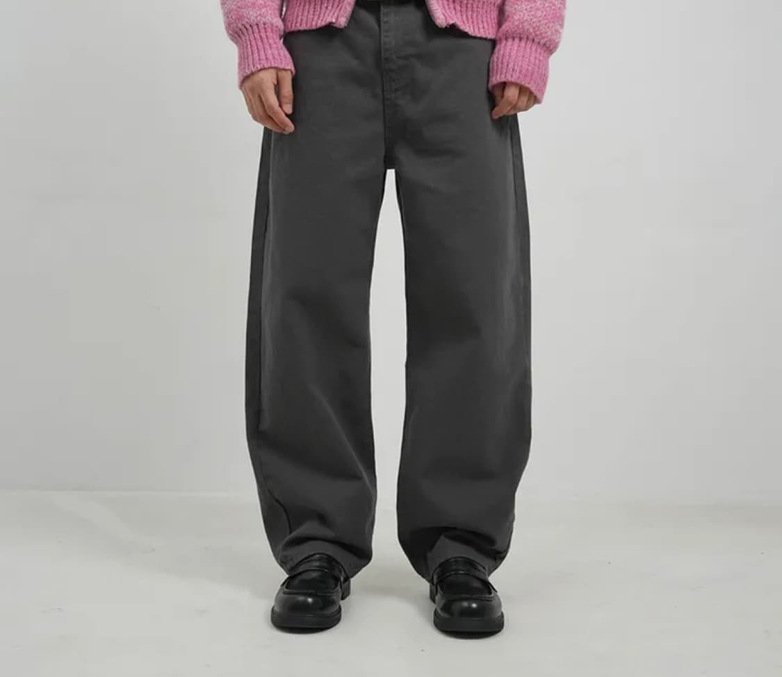 Usa 커브드 코튼 팬츠 s 2장 상품이미지1