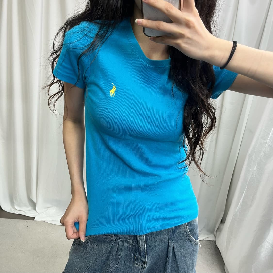 Polo sky blue T-shirts 상품이미지3
