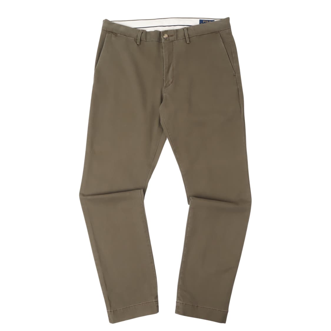 폴로 랄프로렌 카키 스트레치 슬림 치노 팬츠 상품이미지1