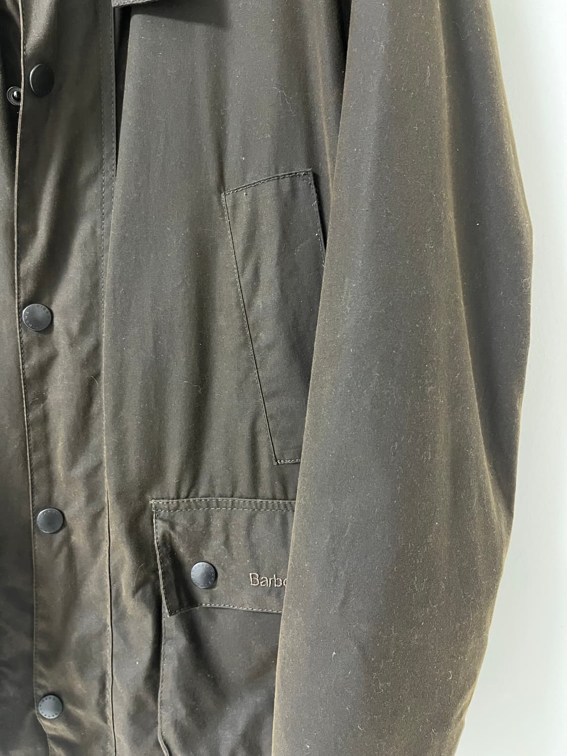 [36] 바버 비데일 클래식 올리브 상품이미지3