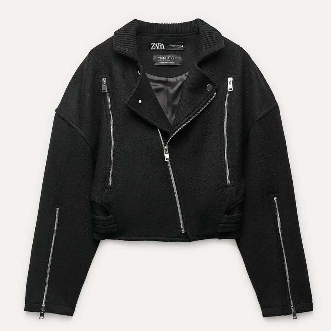 자라 만테코 크롭 자켓 상품이미지1