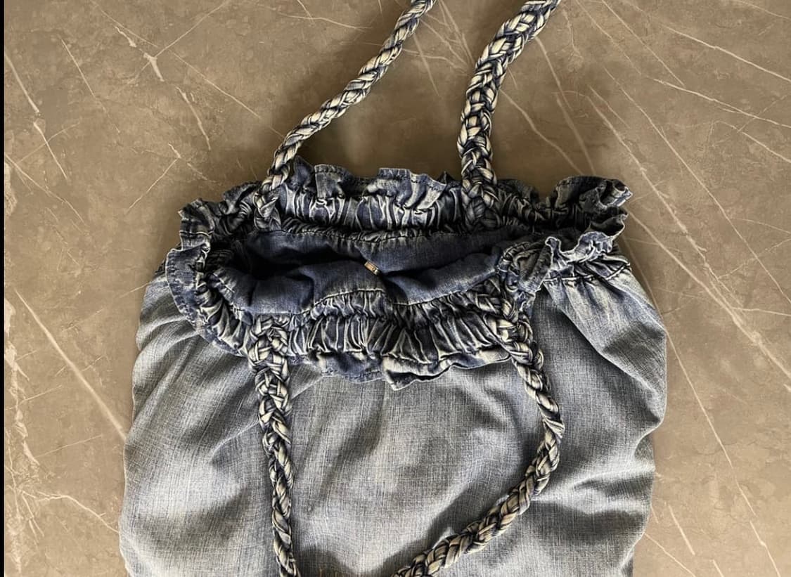 리미 퓨(Limi Feu) 데님 빅 토트백 상품이미지6