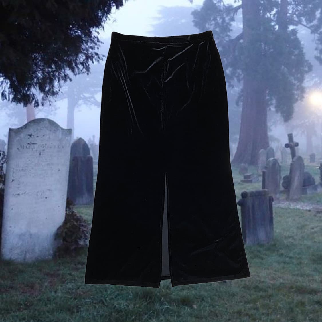 벨벳 롱스커트 (디팝직구) 상품이미지2