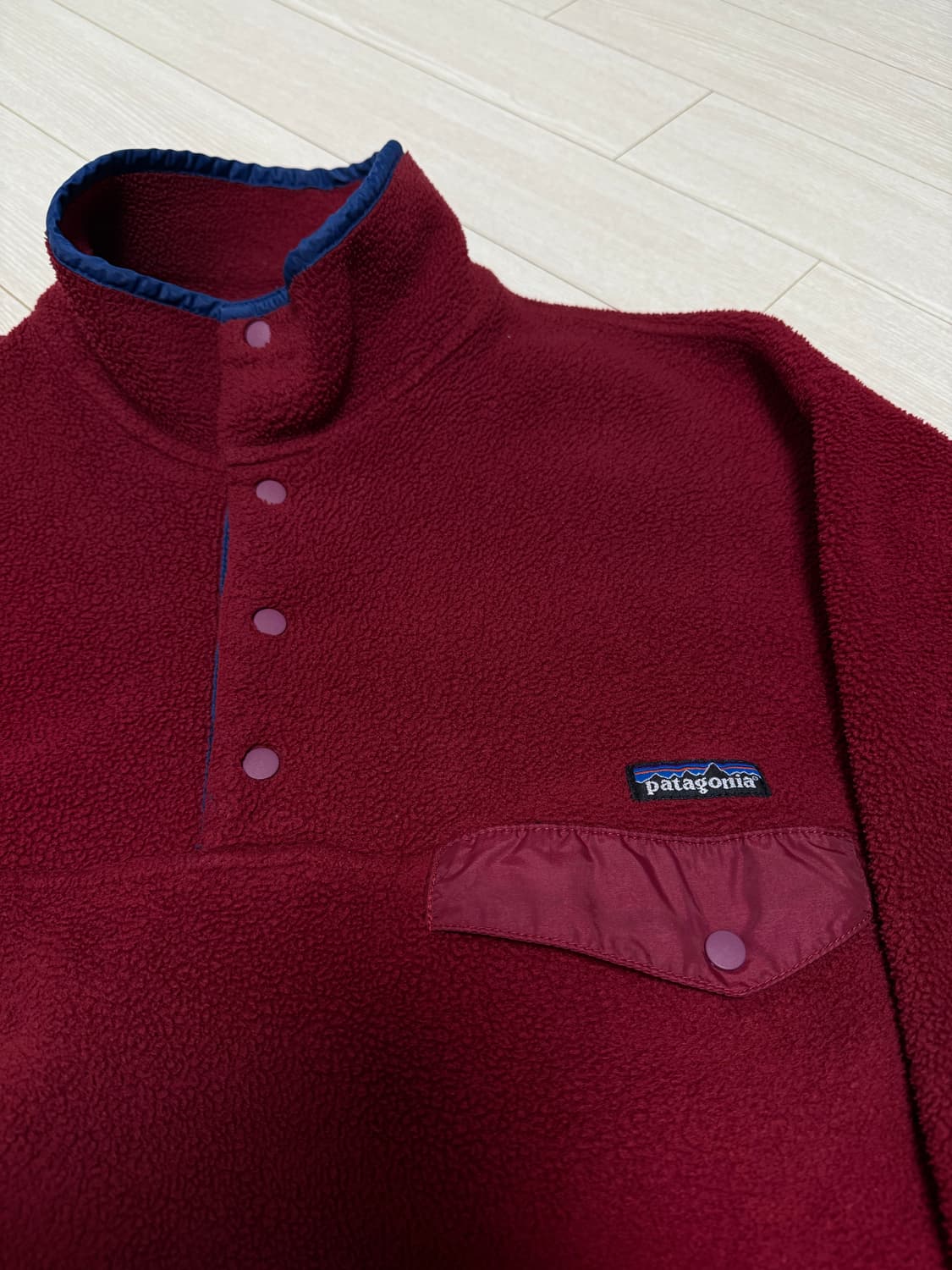 96s 파타고니아 신칠라 버건디/블루 L사이즈 상품이미지2
