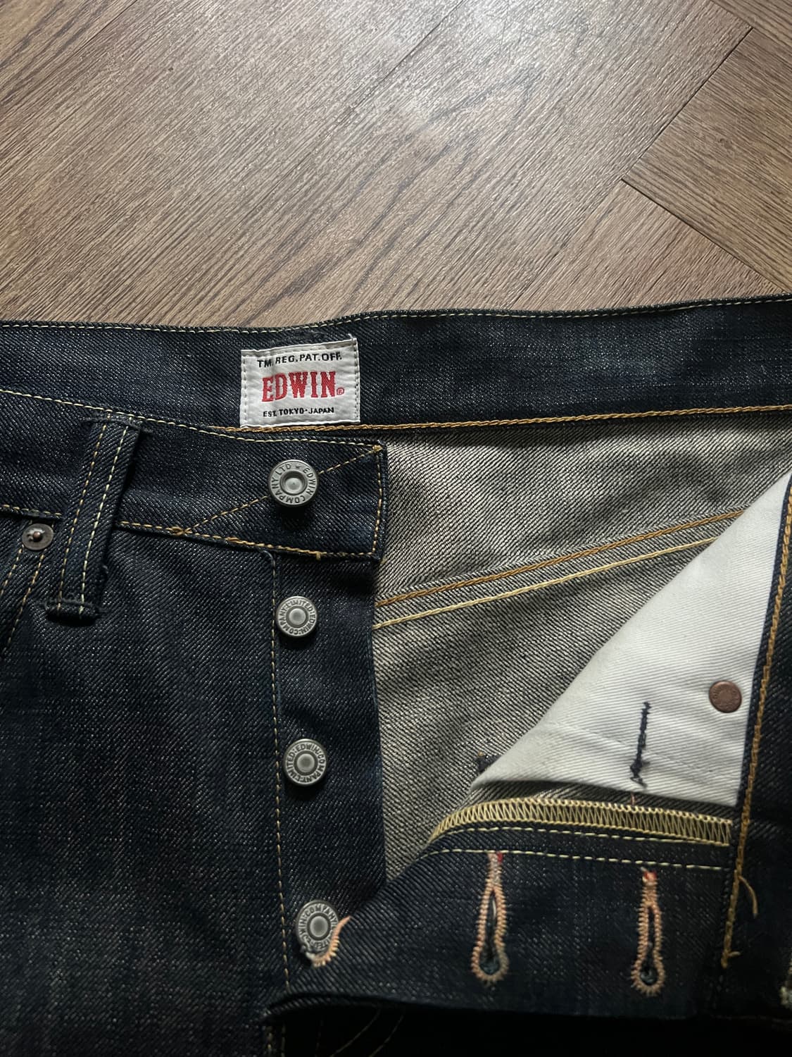 [32]EDWIN 에드윈 06fw 재패니즈 리지드 데님 팬츠 상품이미지4