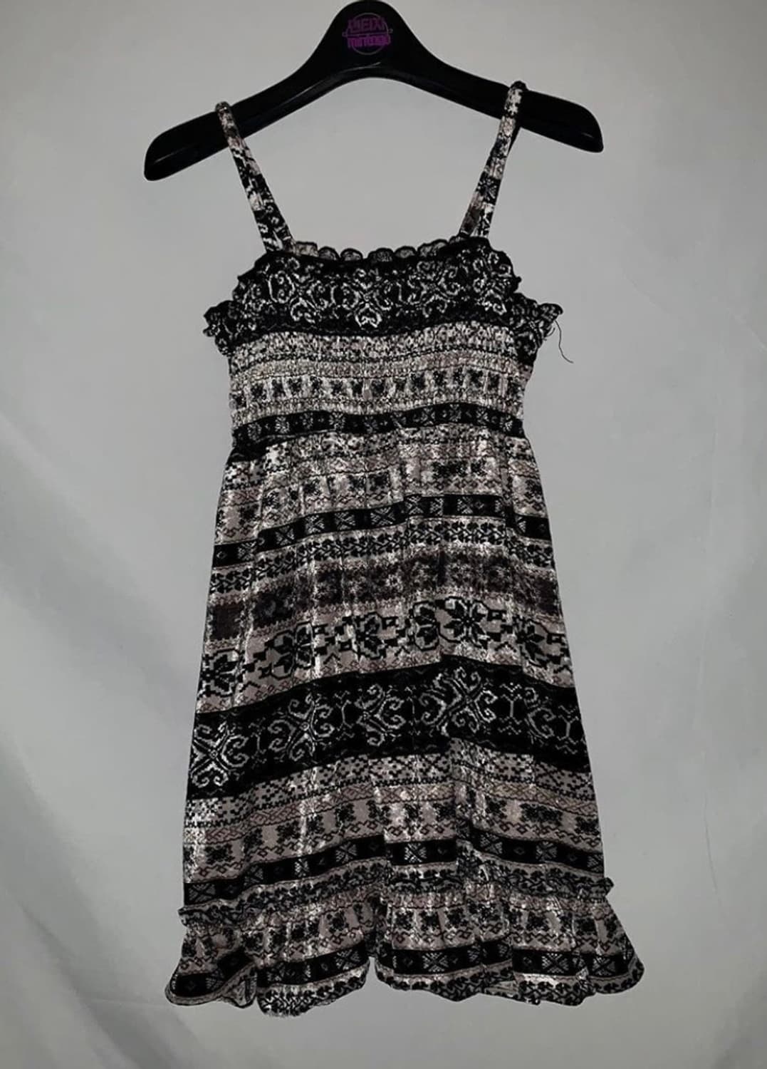 오리엔탈 벨벳 원피스 상품이미지1