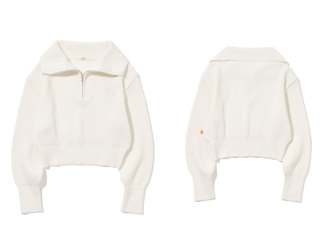 [새상품] 로씨로씨 반집업 니트 상품이미지5