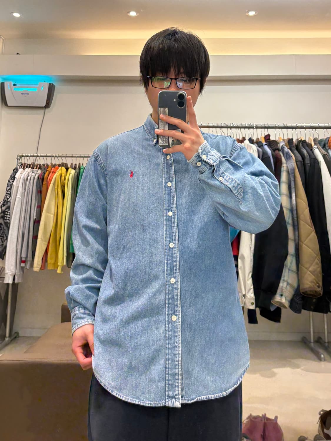 폴로 랄프로렌 데님 셔츠 상품이미지8