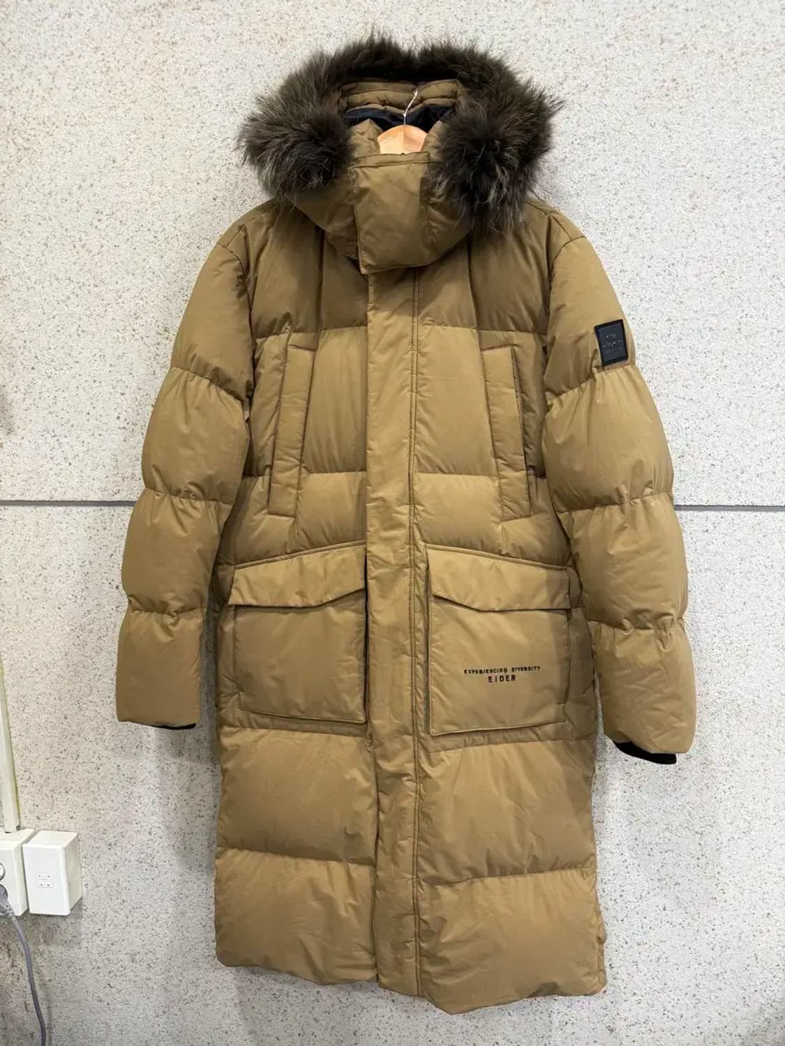 L 100사이즈 남성 아이더 테티스 롱패딩 상품이미지1