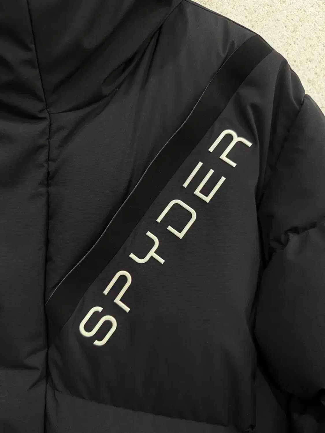 xxl 2xl 사이즈 스파이더 롱패딩 롱벤치 다운자켓 상품이미지3