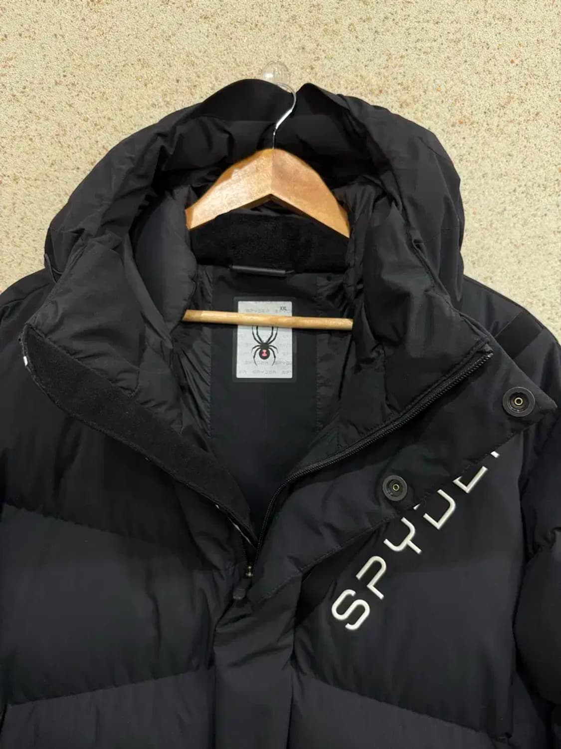 xxl 2xl 사이즈 스파이더 롱패딩 롱벤치 다운자켓 상품이미지5